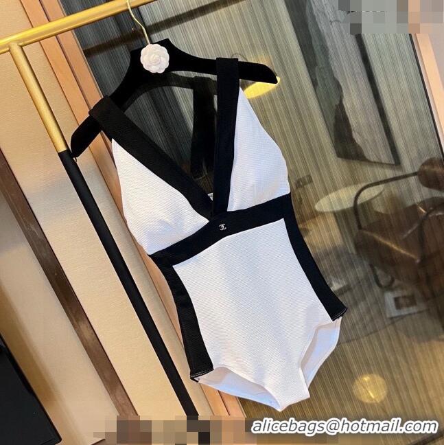 Big Discount Chanel Swimwear 030602 White/Black 2024