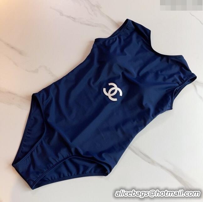 ​Famous Brand Chanel Swimwear 0306 Dark Blue/White 2024