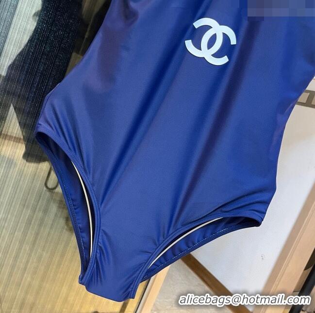 ​Famous Brand Chanel Swimwear 0306 Dark Blue/White 2024