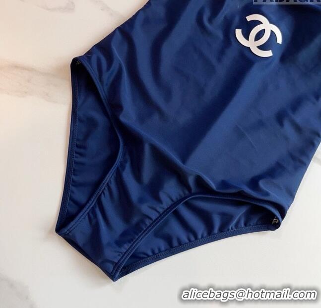 ​Famous Brand Chanel Swimwear 0306 Dark Blue/White 2024