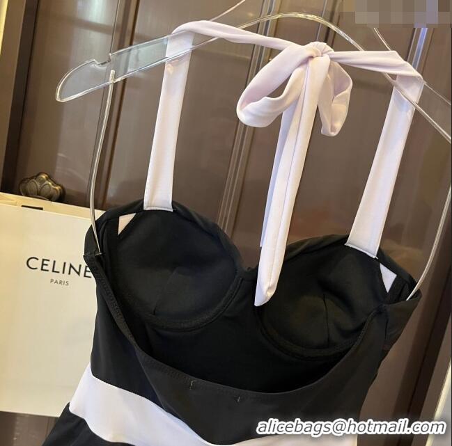 Top Quality Chanel Swimwear 030615 White/Black 2024