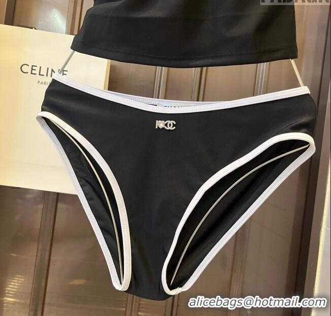 ​Top Quality Chanel Swimwear 030615 White/Black 2024