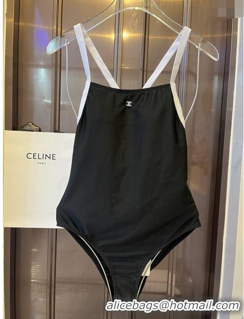 Good Taste Chanel Swimwear 030613 White/Black 2024