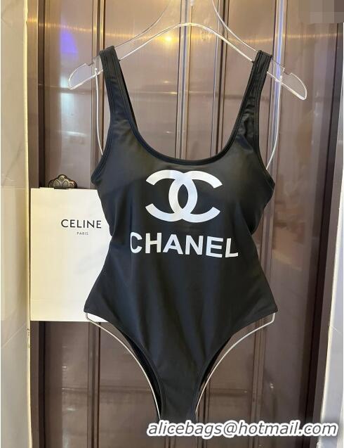 Reasonable Price Chanel Swimwear 030611 White/Black 2024