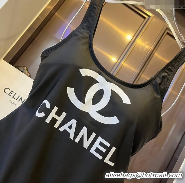 Reasonable Price Chanel Swimwear 030611 White/Black 2024