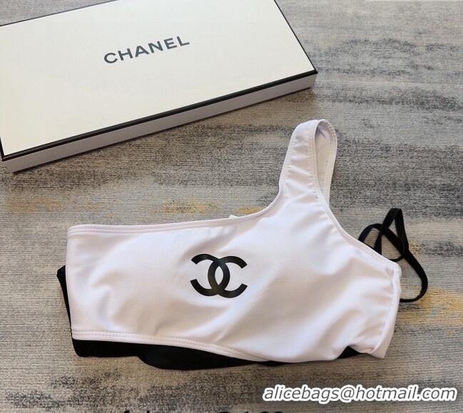 ​Classic Cheapest Chanel Swimwear 030609 White/Black 2024