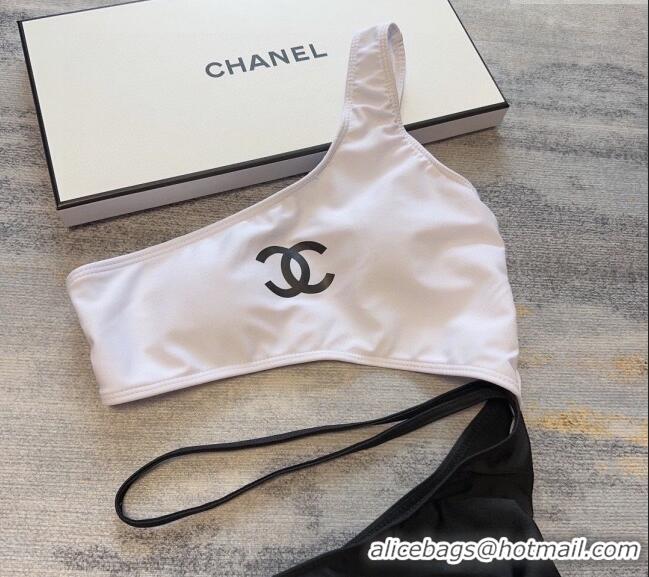 ​Classic Cheapest Chanel Swimwear 030609 White/Black 2024