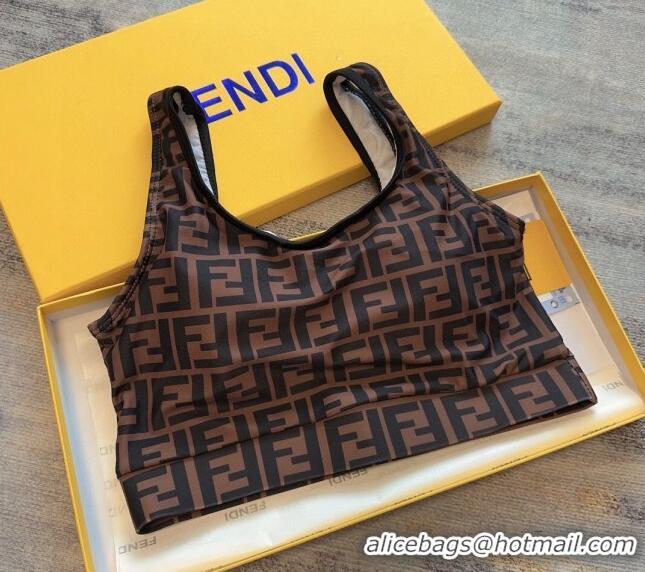 Best Price Fendi FF Yoga Activewear 0306 Brown/Black 2024