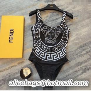 ​Top Quality Versace Medusa Swimwear 0307 Black/White 2024