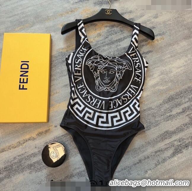 ​Top Quality Versace Medusa Swimwear 0307 Black/White 2024