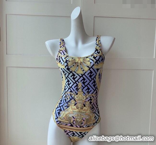 Reasonable Price Versace Baroque Swimwear 0307 Gold 2024