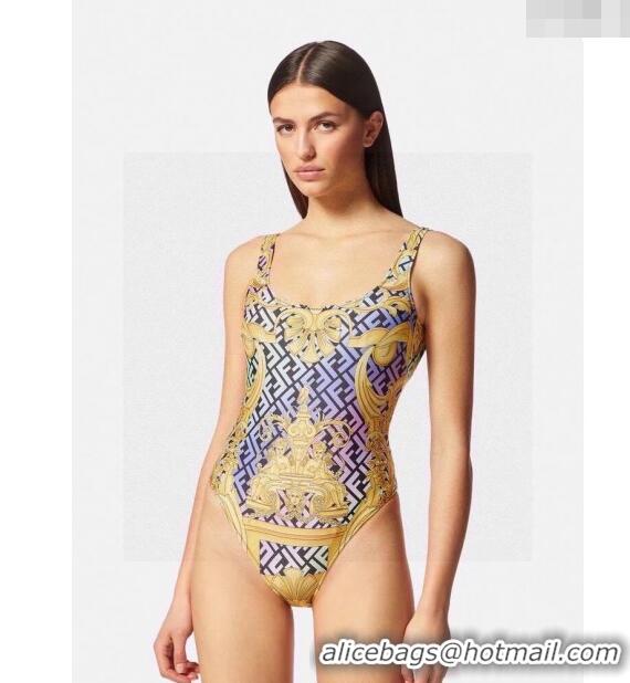 Reasonable Price Versace Baroque Swimwear 0307 Gold 2024