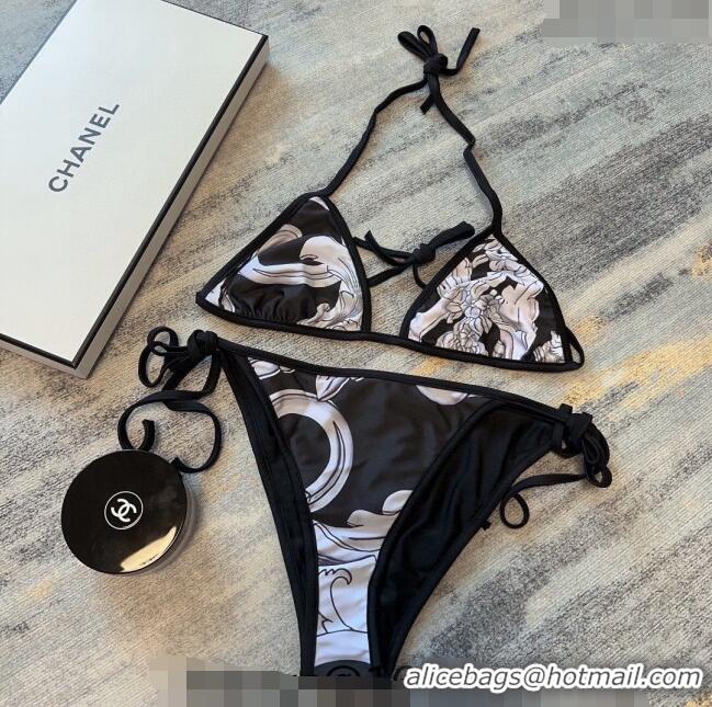 ​Shop Promotional Versace Two Pieces Swimwear 0307 Black/Light Grey 2024