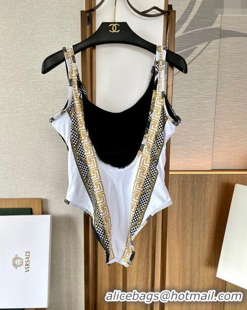 Pretty Style Versace Swimwear 0307 Black/White/Gold 2024