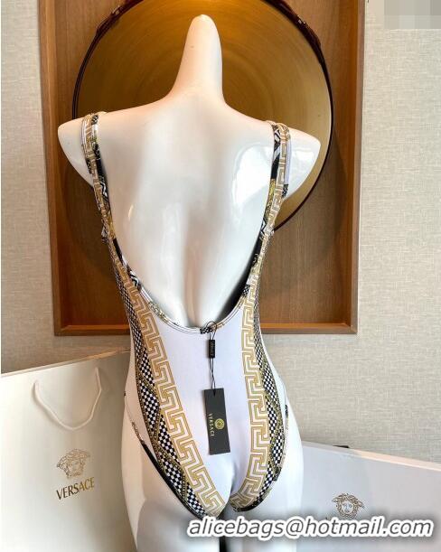 Pretty Style Versace Swimwear 0307 Black/White/Gold 2024