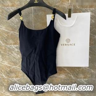 ​Inexpensive Versace Medusa One Piece Swimwear 030702 Black 2024