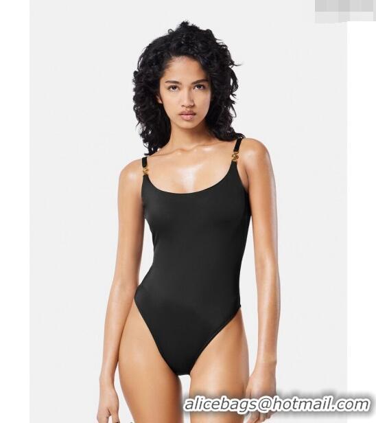 ​Inexpensive Versace Medusa One Piece Swimwear 030702 Black 2024