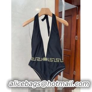 ​Modern Classic Versace Neck Swimwear 030702 Black 2024