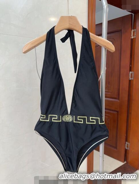 ​Modern Classic Versace Neck Swimwear 030702 Black 2024