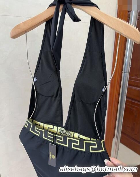 ​Modern Classic Versace Neck Swimwear 030702 Black 2024