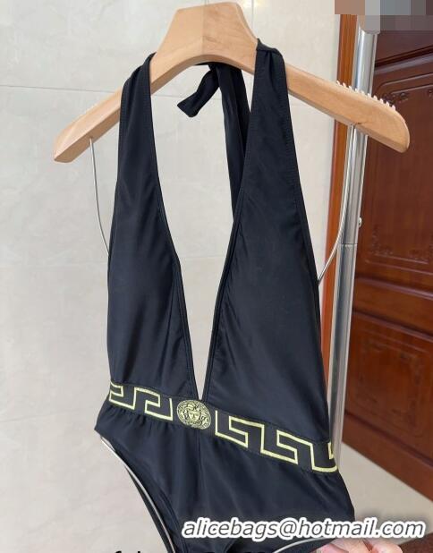 ​Modern Classic Versace Neck Swimwear 030702 Black 2024