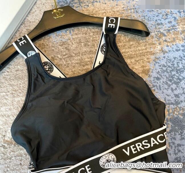 ​Top Grade Versace Wrap Swimwear 030702 Black 2024