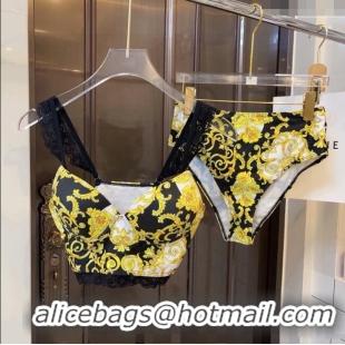 ​Pretty Style Versace Swimwear with 0307 Lace Yellow/Black 2024