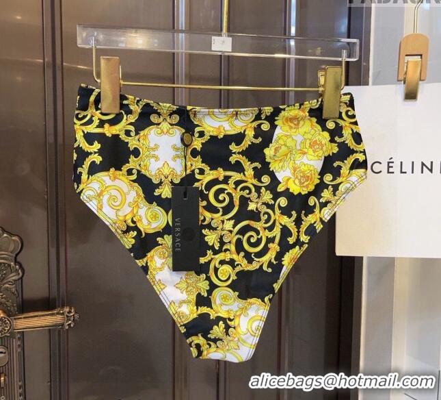 ​Pretty Style Versace Swimwear with 0307 Lace Yellow/Black 2024