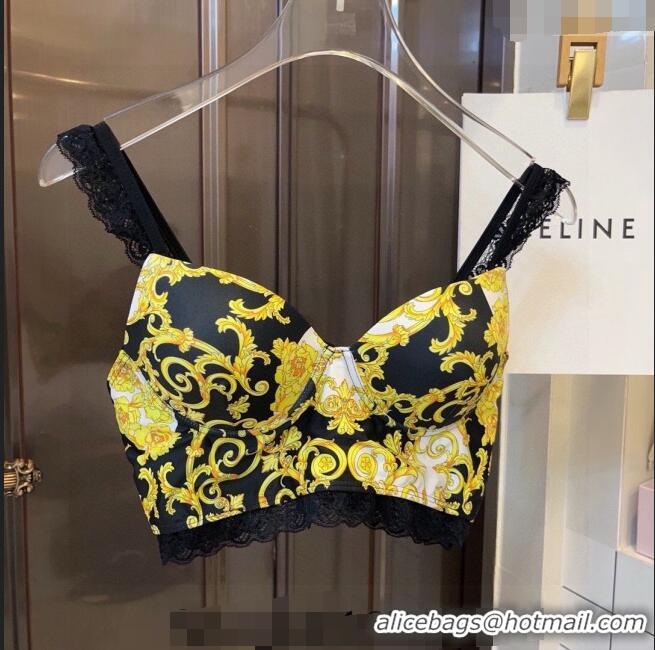 ​Pretty Style Versace Swimwear with 0307 Lace Yellow/Black 2024