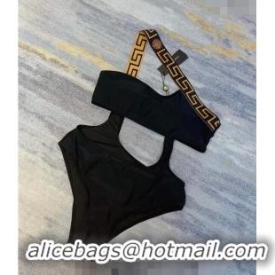 ​Particularly Recommended Versace Cutout Swimwear 030703 Black 2024