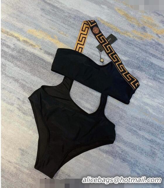 ​Particularly Recommended Versace Cutout Swimwear 030703 Black 2024