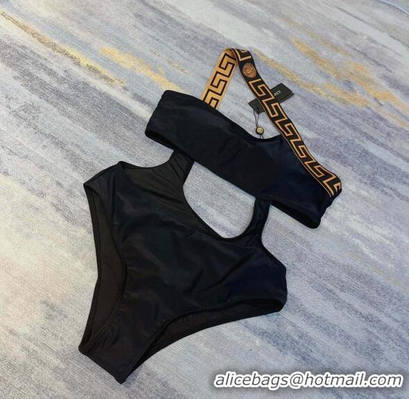 ​Particularly Recommended Versace Cutout Swimwear 030703 Black 2024