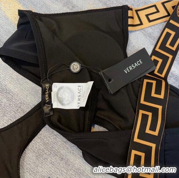 ​Particularly Recommended Versace Cutout Swimwear 030703 Black 2024