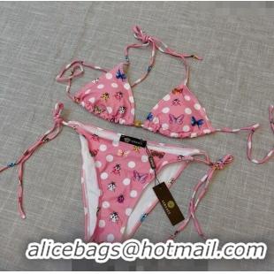 ​Buy Classic Versace Butterfly Swimwear 0307 Pink 2024