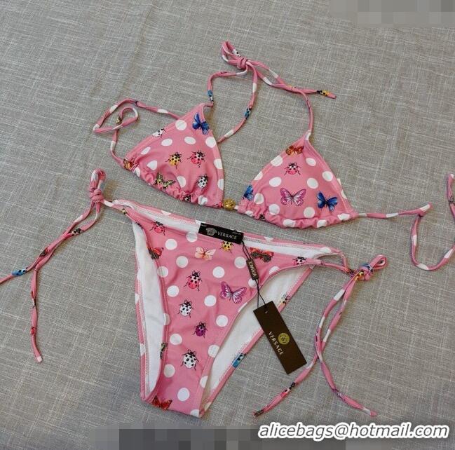 ​Buy Classic Versace Butterfly Swimwear 0307 Pink 2024