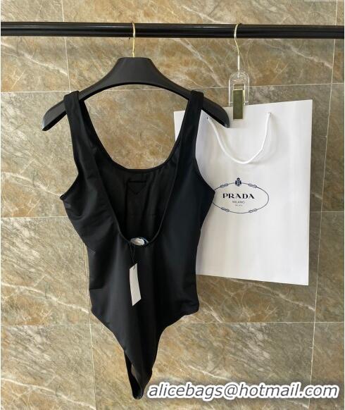 ​Good Quality Prada logo Swimwear 0307 Black 2024