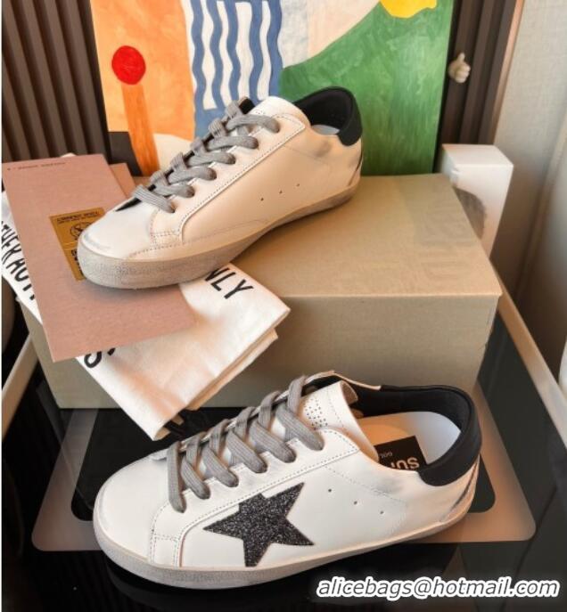 Duplicate Golden Goose GGDB Super-Star Leather Sneakers 3402 White/Black 030402