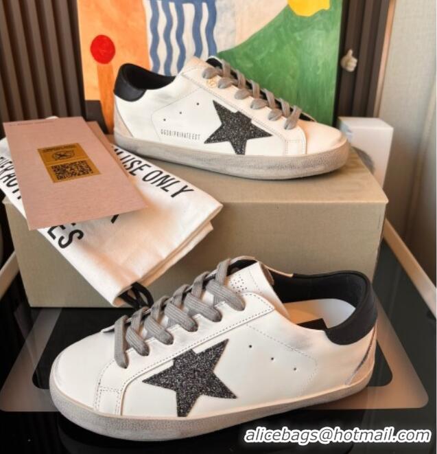 Duplicate Golden Goose GGDB Super-Star Leather Sneakers 3402 White/Black 030402