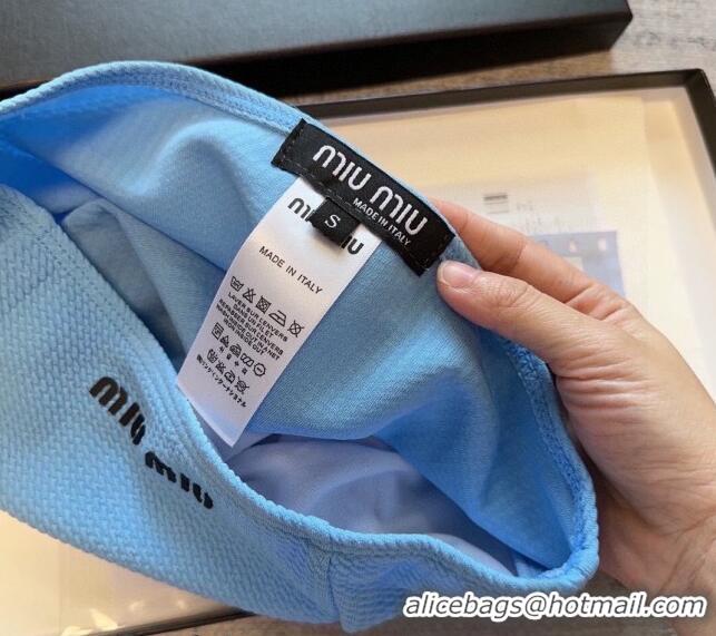 ​Top Quality Miu Miu Bow Swimwear 0307 Blue 2024