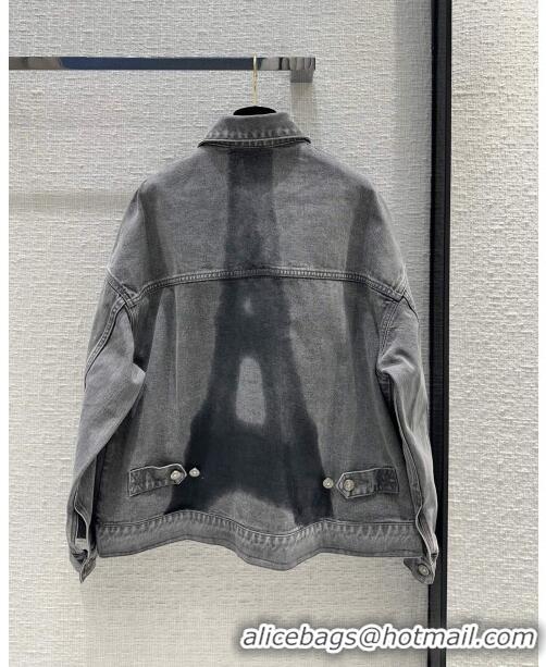 Famous Brand Dior Denim Jacket D040709 Grey 2024