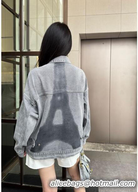 Famous Brand Dior Denim Jacket D040709 Grey 2024