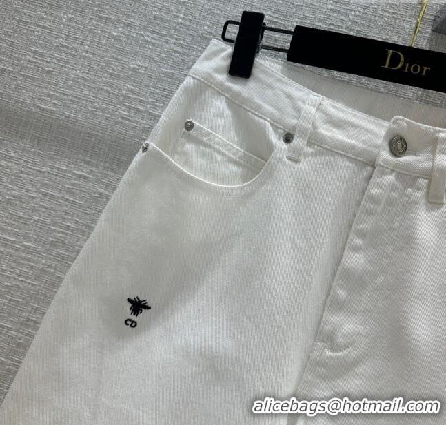 Super Quality Dior Denim Pants D040713 White 2024