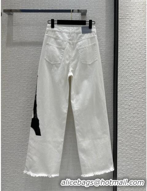 Super Quality Dior Denim Pants D040713 White 2024