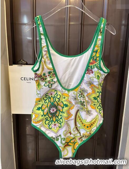 Top Quality Dolce & Gabbana DG Swimwear 0308 Green/Multi 2024