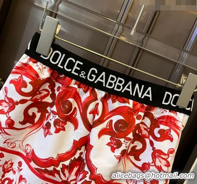 ​Super Quality Dolce & Gabbana DG Two Pieces Swimwear 0308 Red 2024