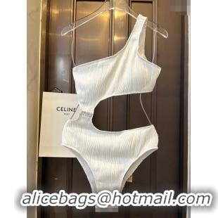 ​Best Quality Miu Miu Striped Swimwear 0308 White 2024