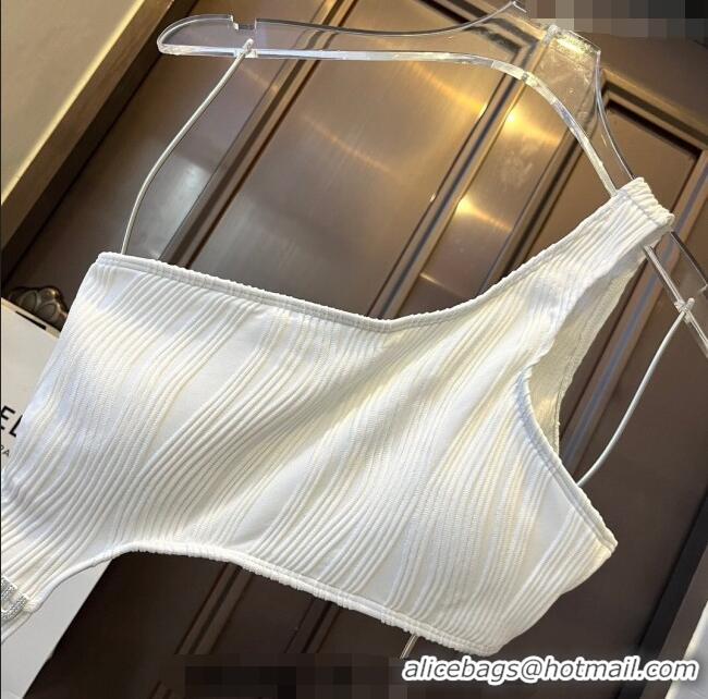 ​Best Quality Miu Miu Striped Swimwear 0308 White 2024