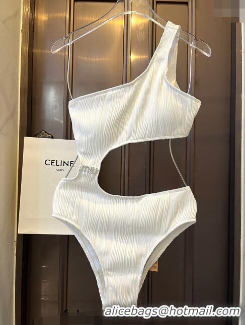 ​Best Quality Miu Miu Striped Swimwear 0308 White 2024