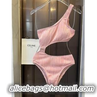 Well Crafted Miu Miu Striped Swimwear 0308 Pink 2024