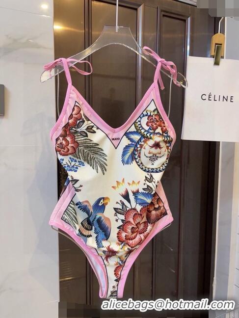 ​Well Crafted Gucci Printed Swimwear 0308 Pink 2024